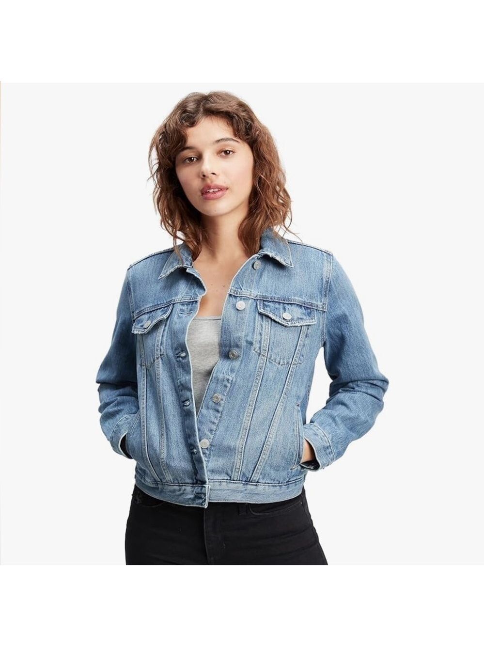 Vintage 2002/Y2K Gap blue denim jacket